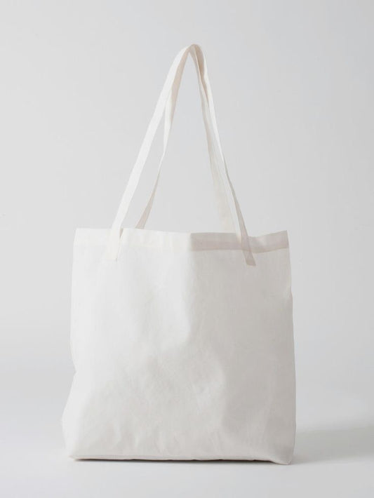 Plain White Tote Bag.